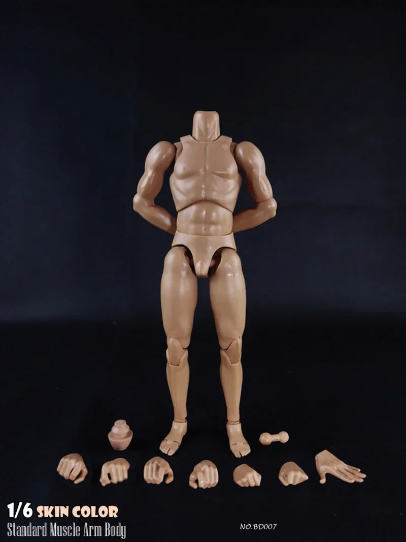 COOMODEL 1/6 Standard Muscle Male Soldier Body MB001