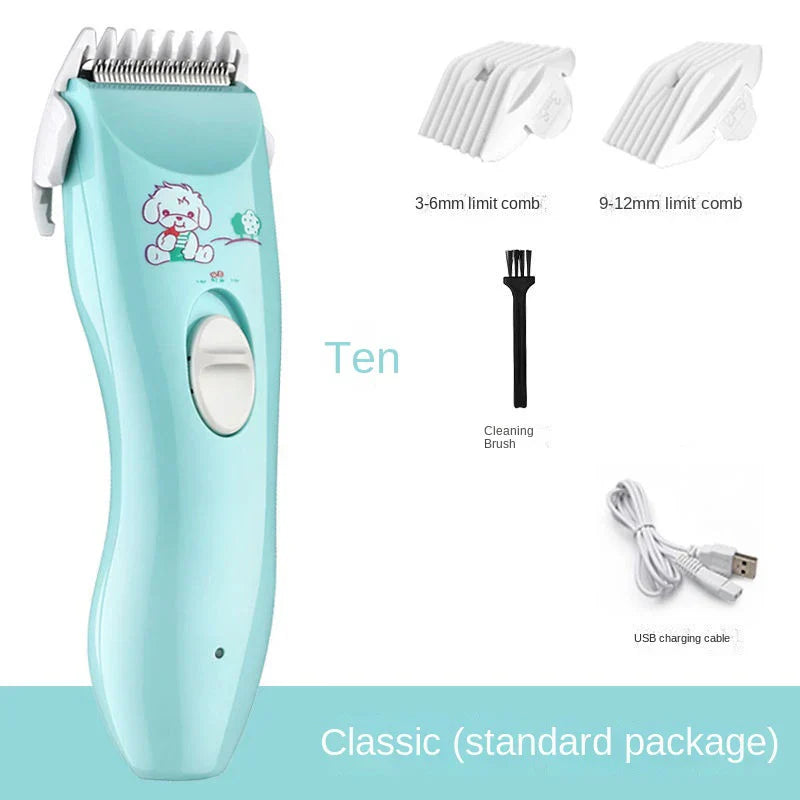 Baby Hair Trimmer Electric Hair Clipper USB Baby