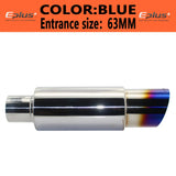 EPLUS Car exhaust pipe muffler Tail Pipe Universal