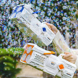 60 Holes Bubble Gun LED Light Electric Automatic