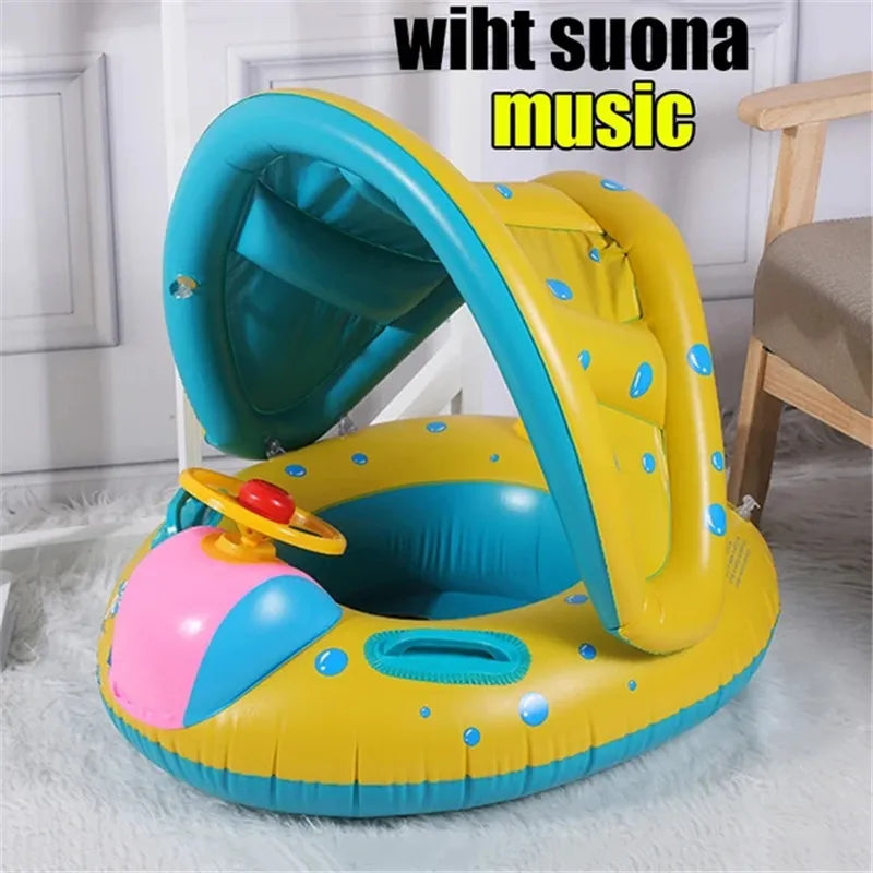 Inflatable Baby Toys Swim Ring Floating Seat Outdoor