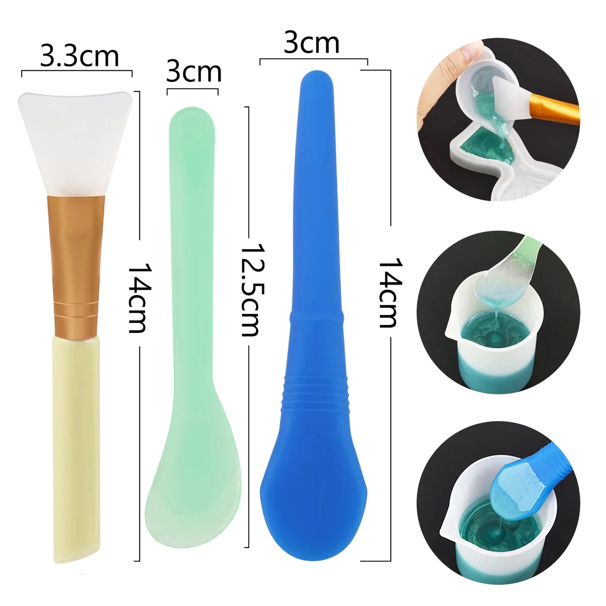 New DIY Crystal Dropping Glue Tool Set Measuring