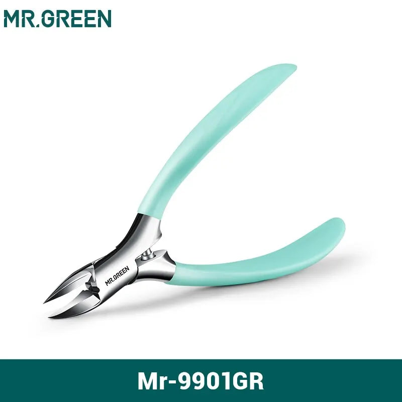 MR.GREEN Toenail Clippers Anti-Splash Ingrown Nail Olecranon Cutters