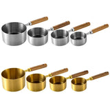 4pcs Measuring Cups Set Cake Baking Flour Measuring