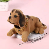 Car Ornaments Shaking Head Dog Doll Car Dashboard