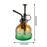 Vintage Glass Watering Can Retro Air Pressure Spray
