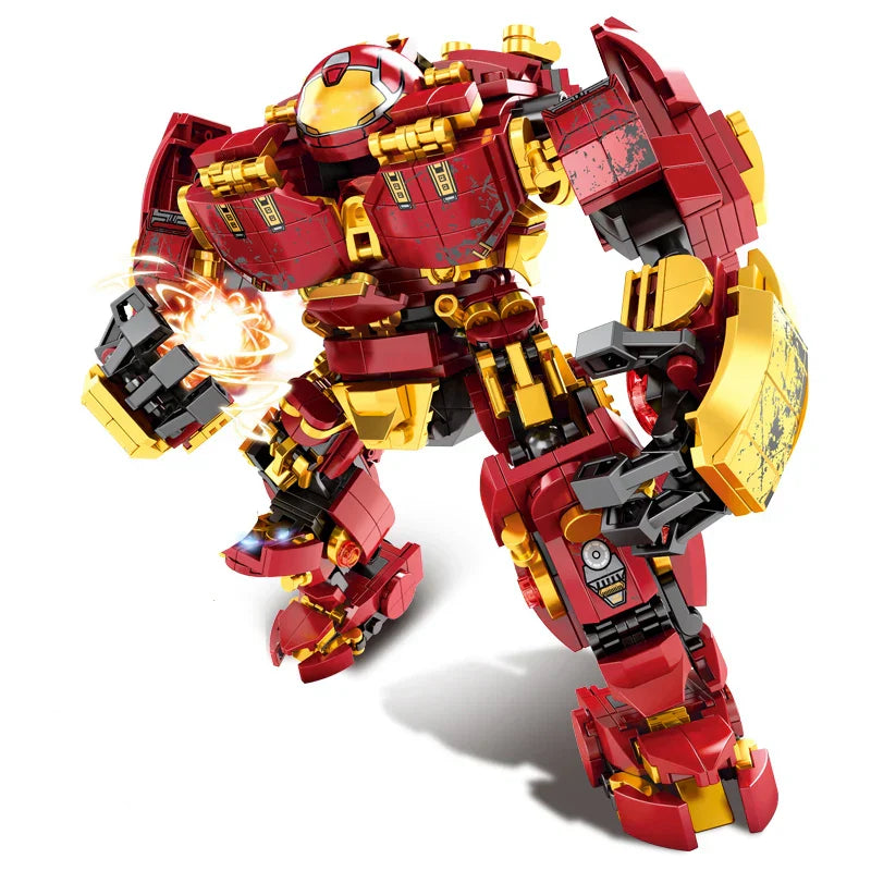 Superheroes Mecha Building Blocks Toys for Boys Super