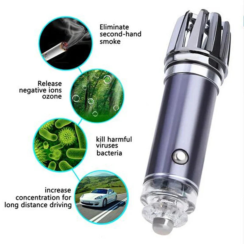 Mini Car Air Purifiers 12V Auto Car Fresh