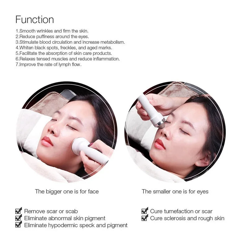 2 IN 1 Ultrasonic Skin Care Beauty Machine