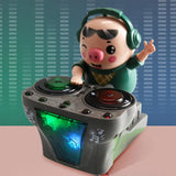 Dances DJ Rock Robot Pig baby Toys Electric