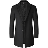 BROWON Brand Trench Coat Men Autumn and Winter