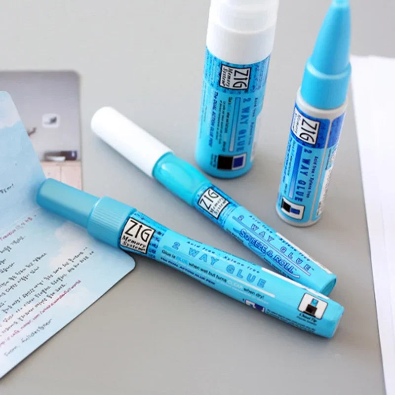 1pc JAPAN Kuretake ZIG Environmental Protection Coloured Glue