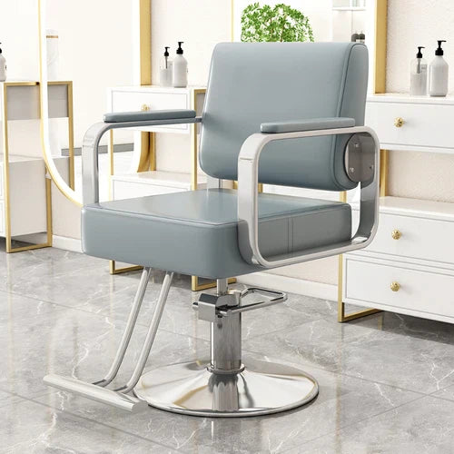 Gold Salon Beauty Barber Chair Luxury Personalized Lifter