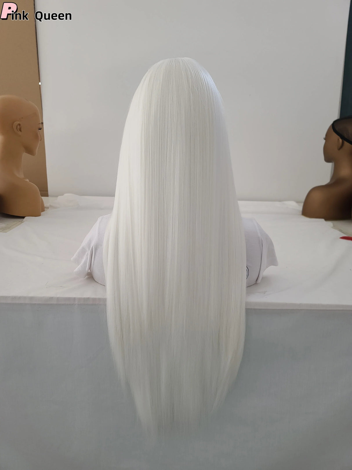 Bombshell Snow White 13*4 Synthetic Hair Front Lace