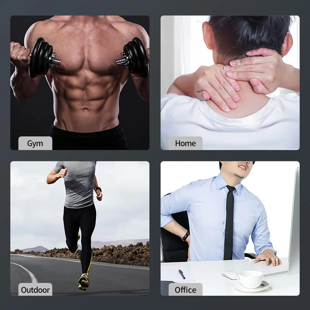 Masage Gun Massager for Neck and Back Fitness