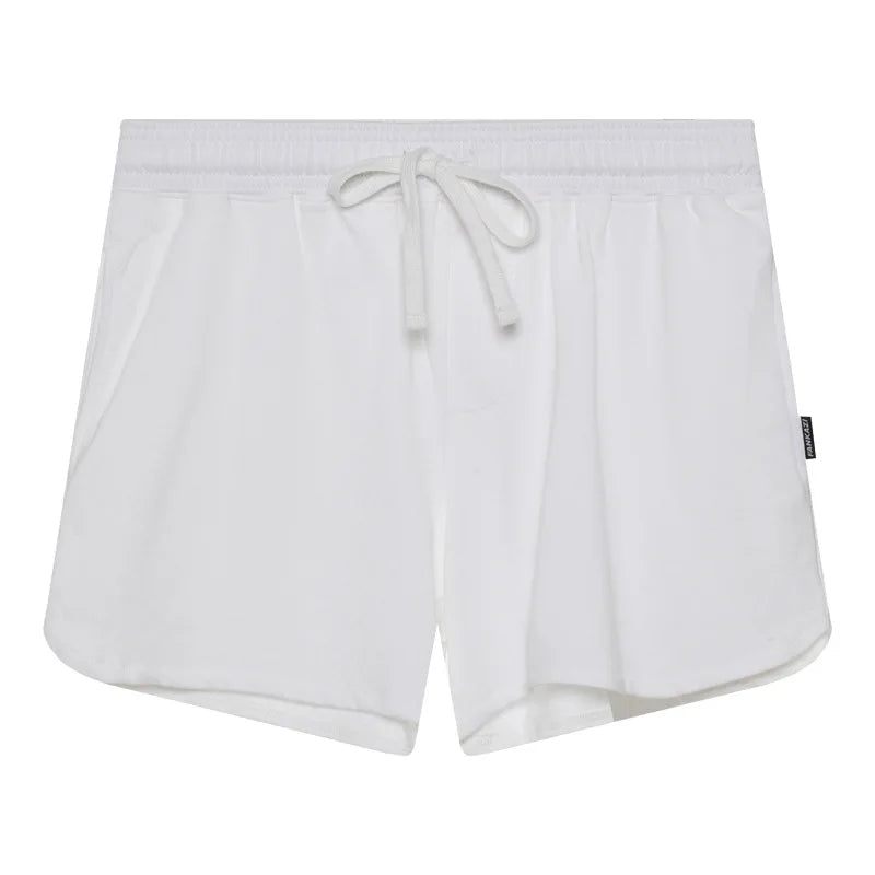 Summer Men Cotton Casual Shorts Quick Dry Gym