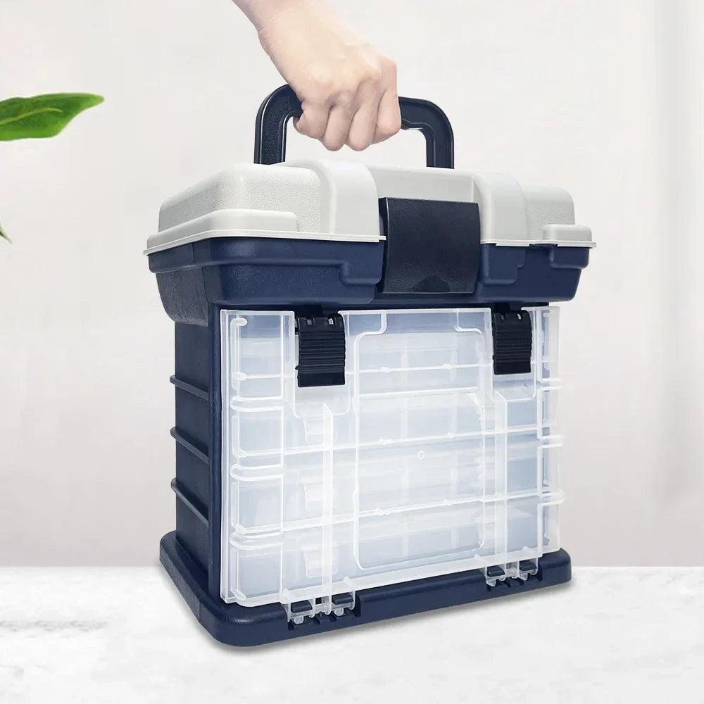 Storage box multifunctional 5 layers portable LUYA box