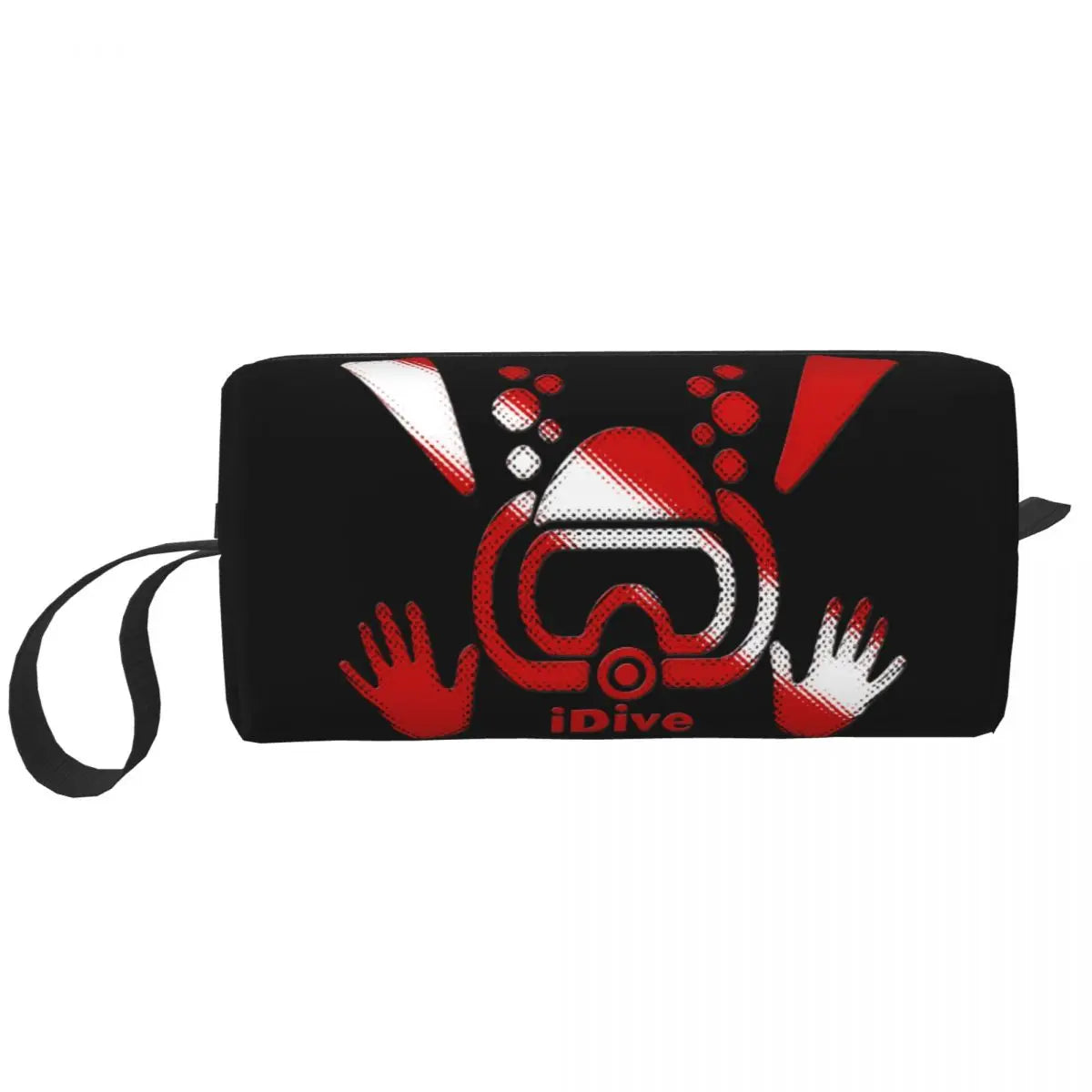 Born To Dive Padi Flag Cosmetic Bag Women