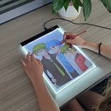 A4 Size LED Copy Drawing Board Children Transparent