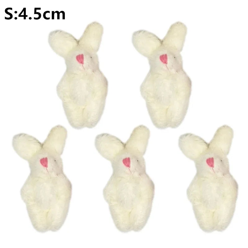 15Pcs/10/5Pcs Kawaii Small Bears Plush Soft Toys Pearl