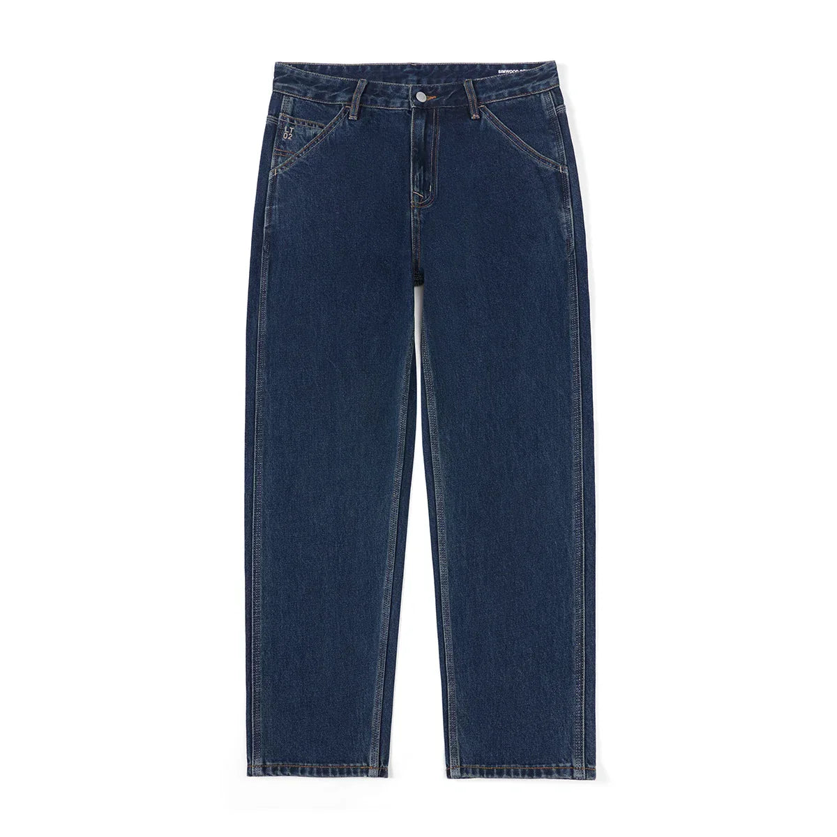 SIMWOOD 2024 Spring Summer New Loose Tapered Jeans