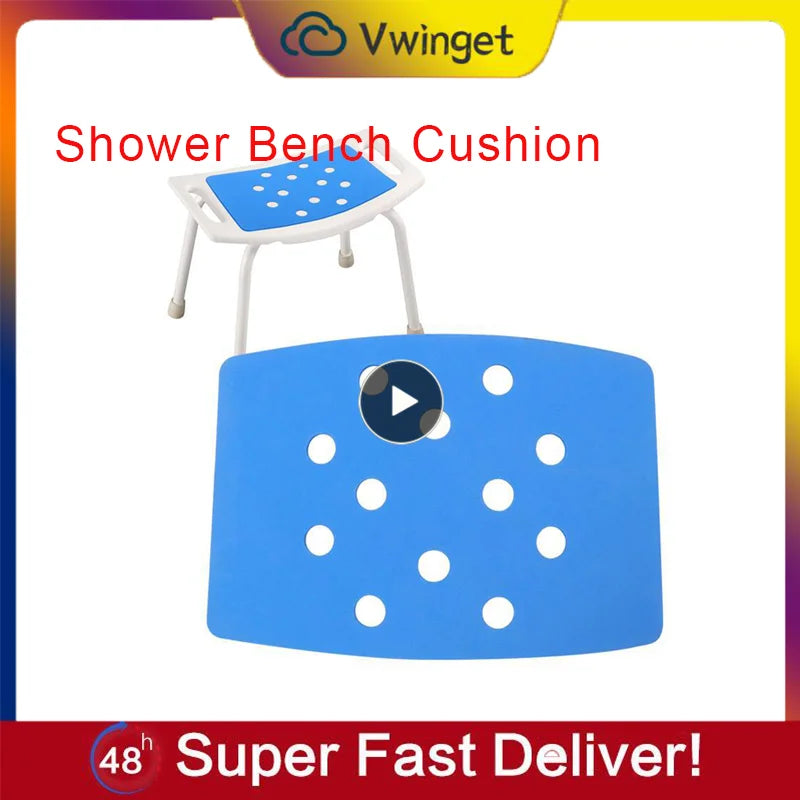 Non-slip Elderly Folding Bath Chair Cushion Bathroom And