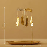 Gold Romantic Rotating Spinning Candle Holder Wedding Party