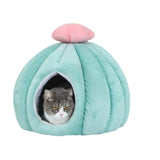 Closed Fluffy Cute Fashion Habitats Cat Bed Kittens