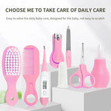 8 PCS Child Care Cleaning Set Nail Clippers