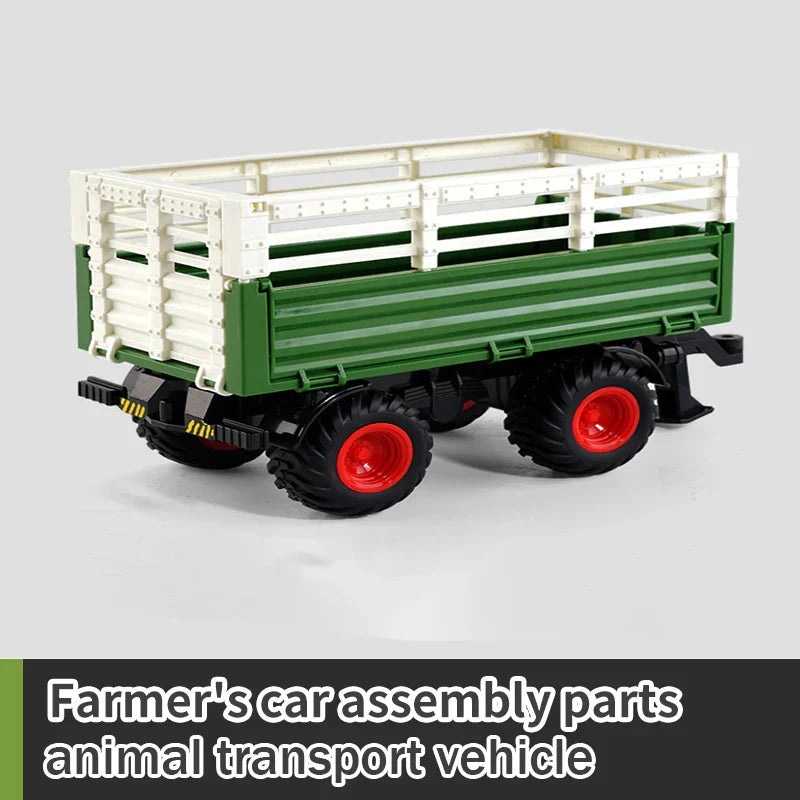 RC Farm Car Tractors Trailer 2.4G Radio Controlled