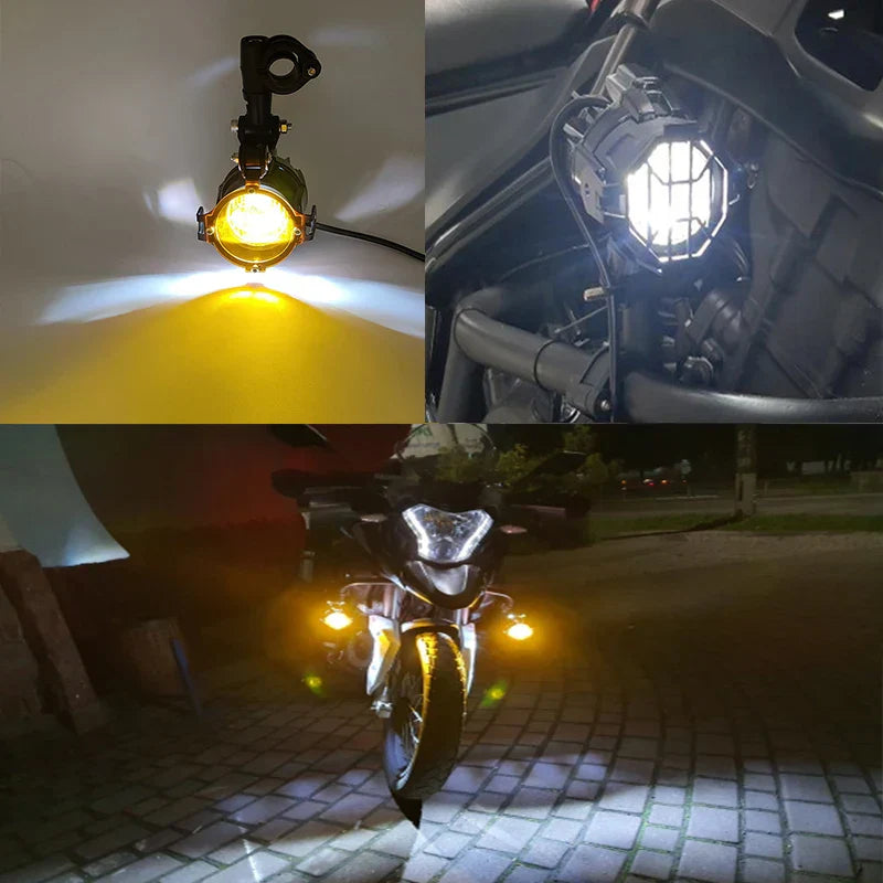 2x 12000lm 6000K Led Motorcycle bike Headlight bulb