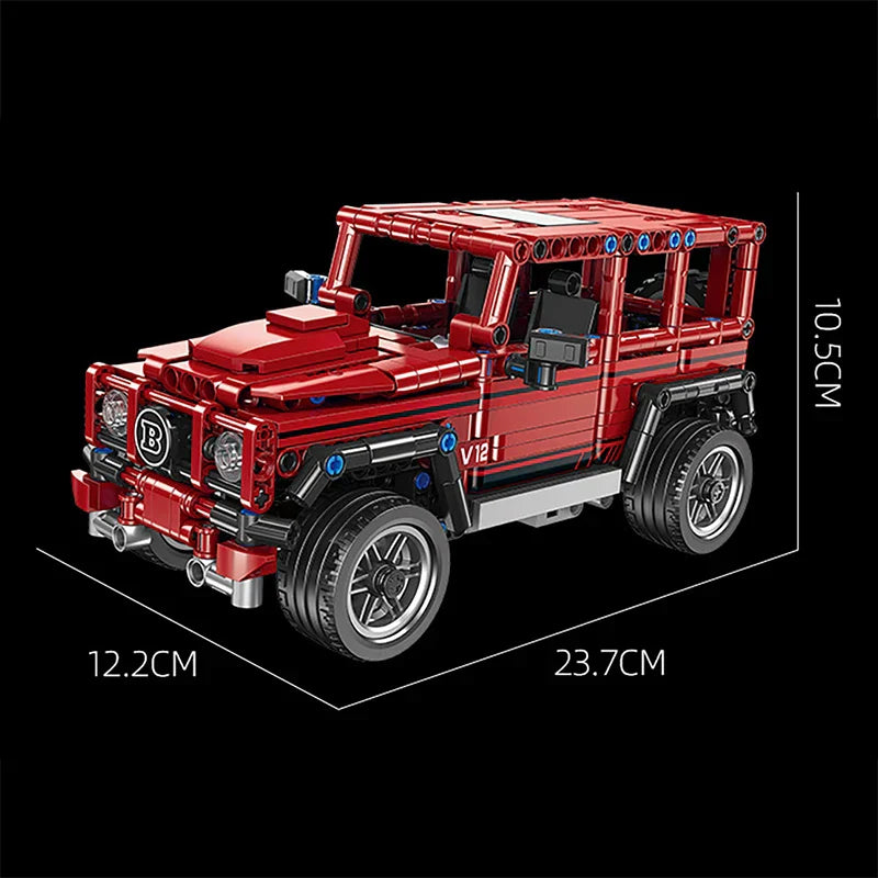 2.4G Programmable Building Blocks Jeep 1:16 Remote Control