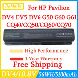 Laptop Battery For HP Pavilion DV4 DV5 DV6