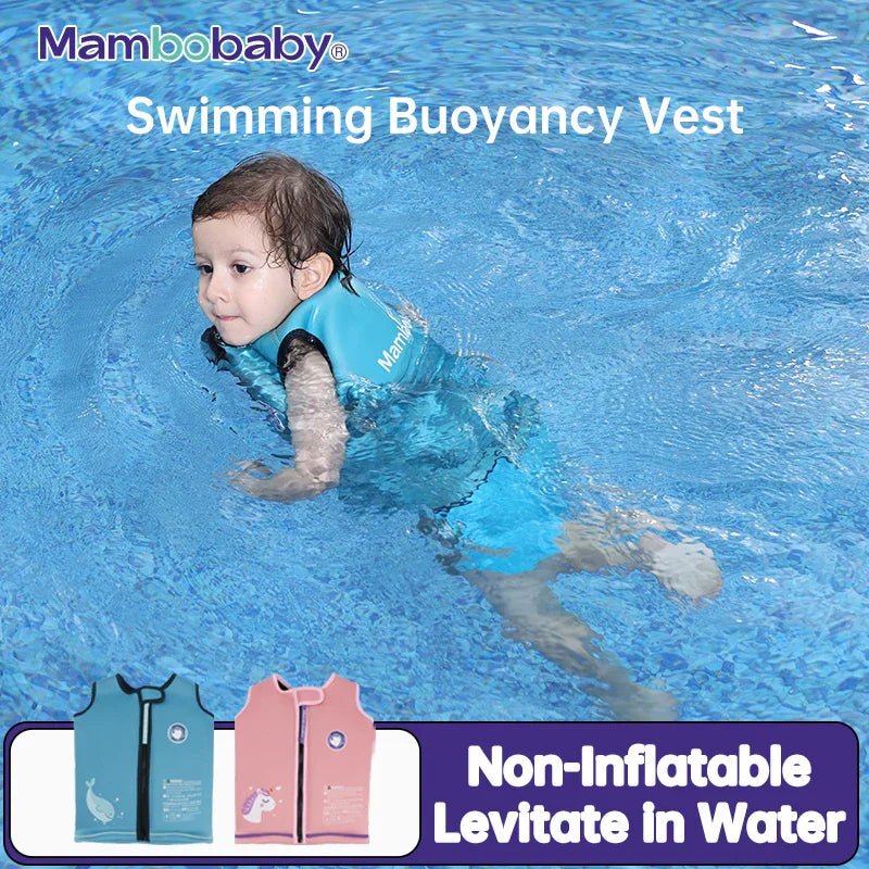 Mambobaby Swimming Buoyancy Vest Jacket Air Free Baby