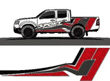 Full Body Racing Graphic Decal Vinyl Wrap Modern Design Red Retro Car Full Wrap Sticker Decorative Car Decal 300*60cm