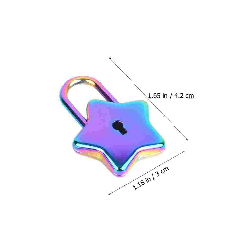 An Fittings Laptop Padlock Star for DIY Shaped