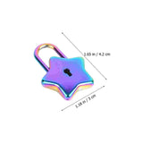 An Fittings Laptop Padlock Star for DIY Shaped