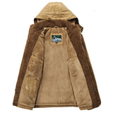 New Brand Thick Winter Parkas men Warm Cotton-Padded