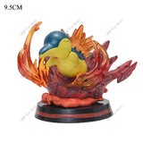 Anime Pokemon Figure Charizard Squirtle Bulbasaur Vulpix Scenes