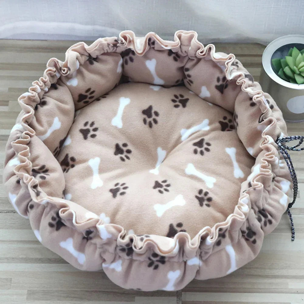 Dog Bed Small Medium Dogs Cushion Soft Cotton