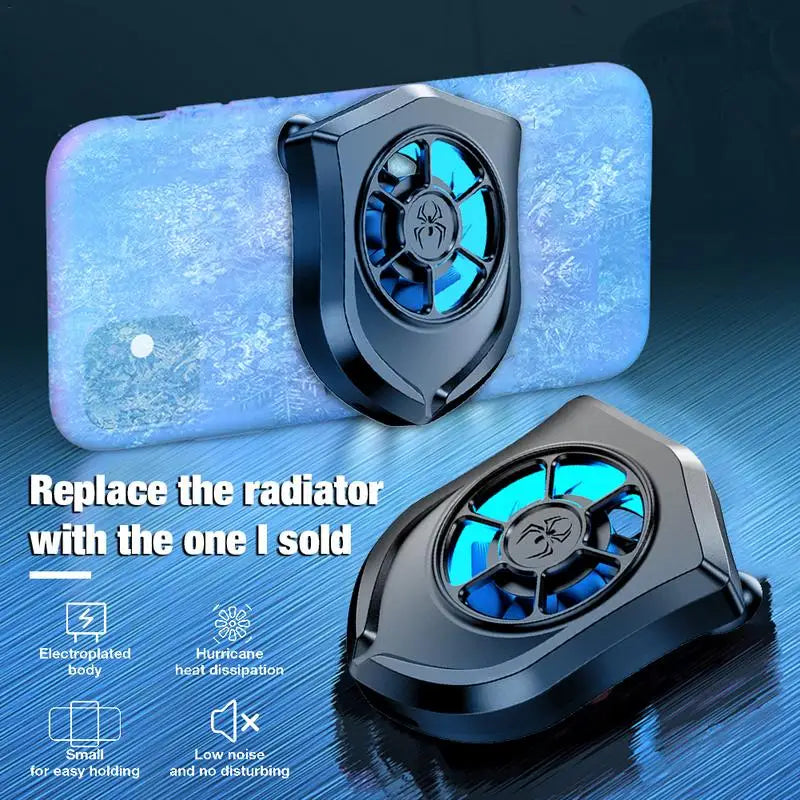 Phone Cooler Phone Radiator Suction Cup Phone Cooling