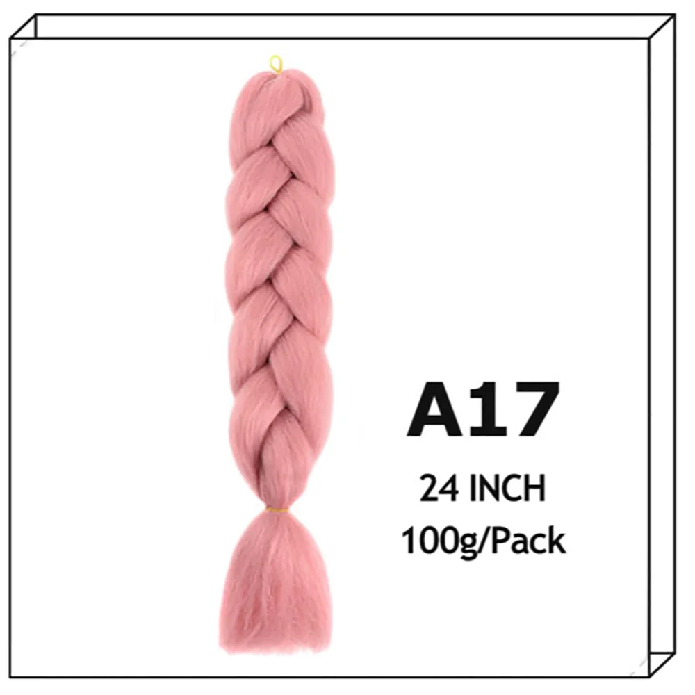 24Inch Synthetic Long Jumbo Ombre Braiding Hair For