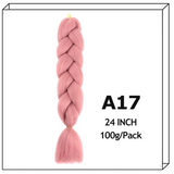 24Inch Synthetic Long Jumbo Ombre Braiding Hair For