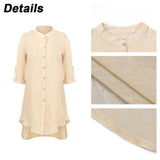 Oversized Cotton Linen Dress for Women Summer Plus