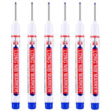 6Pcs/Set 20mm Deep Hole Long Nib Head Markers