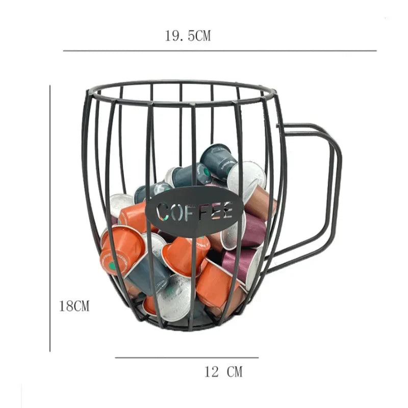 Desktop Coffee Capsule Holder for Nespresso Accesorios Durability