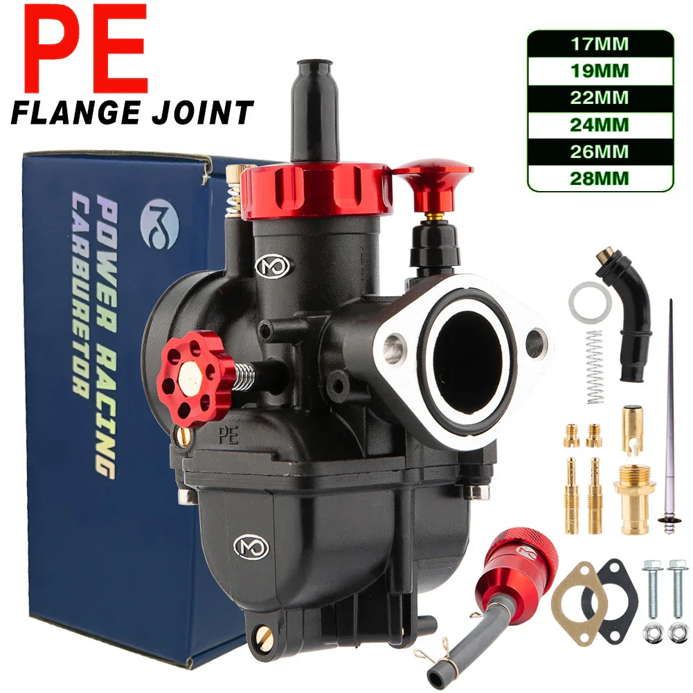 PE17-28mm Carburetor with Jet for Yamaha/Kawasaki/Honda