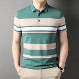 Summer Men's Polo Shirts With Short Sleeve Business