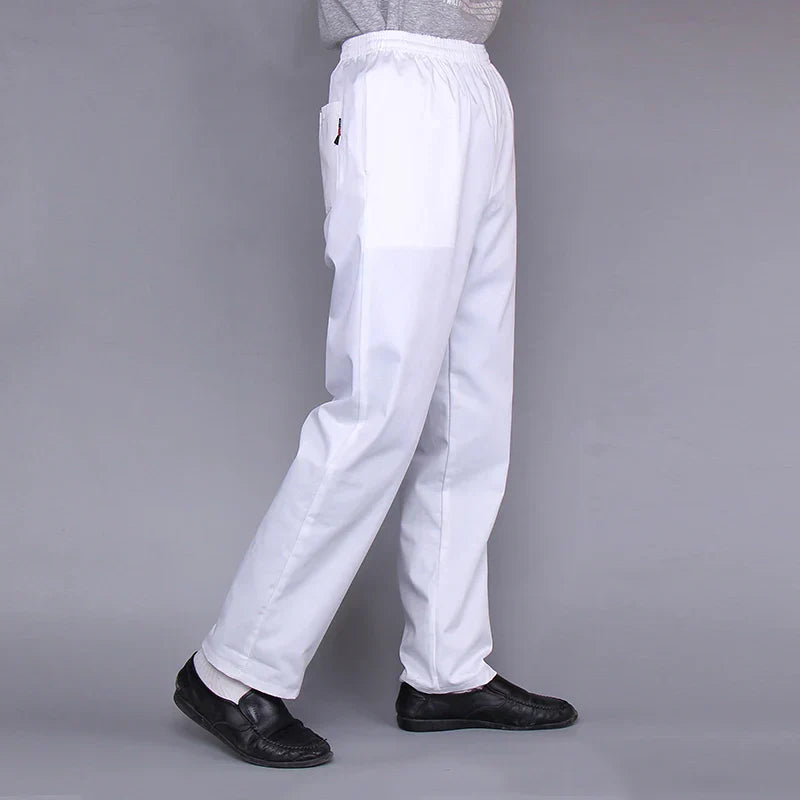 Unisex Chef Uniform Hotel Restaurant Cook Pants BBQ
