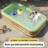 Inflatable Swimming Pool Collapsible Large Size Inflatable Paddling